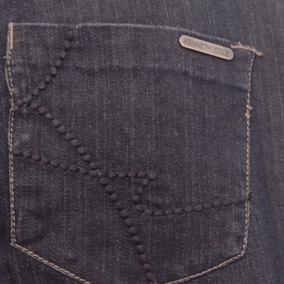 Kenneth Cole Blue Jeans size 12 - Picture 4 of 5